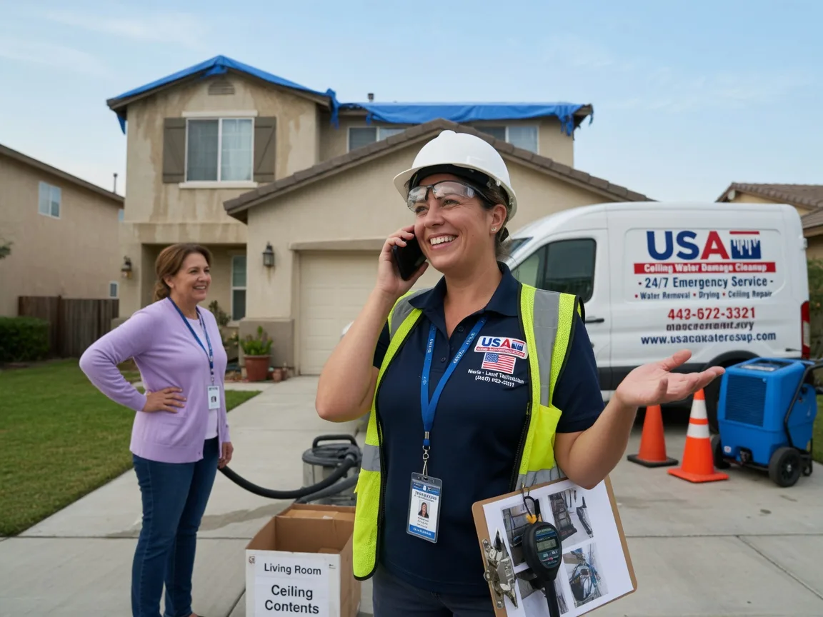 Ceiling Water Damage Restoration Whitehouse, TX FAQs